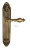 Door Handle Venezia  GIFESTION  On Backplate PL96 Mat Bronze